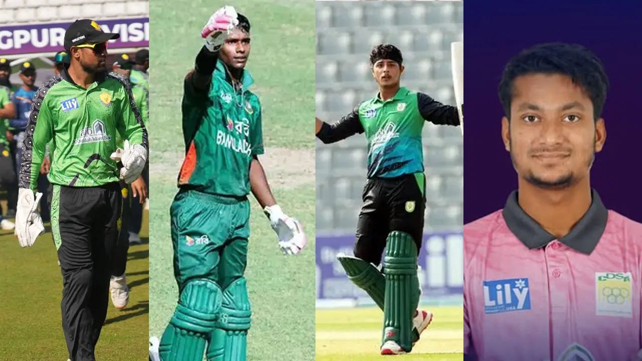 এনসিএল টি-টোয়েন্টির প্রাপ্তি যেসব ক্রিকেটার