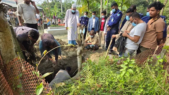 ১১ বছর পর তোলা হলো শিবিরকর্মীর মরদেহ, কবরে মিলল গুলি