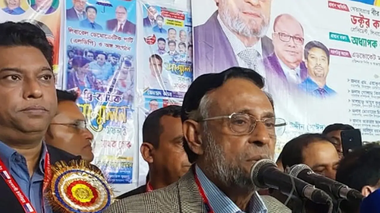 নির্বাচিত সরকার না আসা পর্যন্ত সমস্যার সমাধান হবে না : কর্নেল অলি