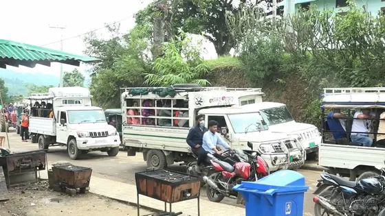 পর্যটকদের পদচারণায় মুখর সাজেক-রাঙামাটি