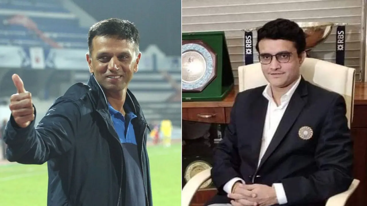 ২১ বছর আগের ভুলের জন্য সৌরভের কাছে ক্ষমা চাইলেন দ্রাবিড়