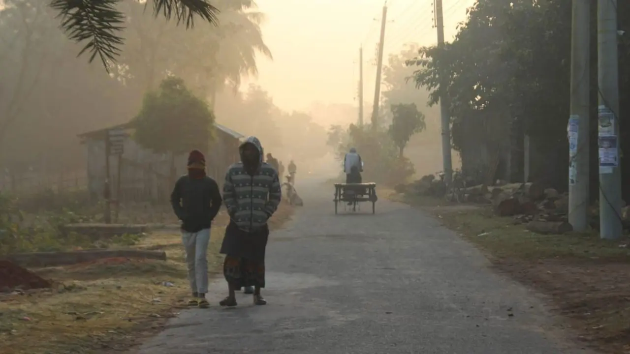 পঞ্চগড়ে ৮ ডিগ্রিতে নেমেছে তাপমাত্রা