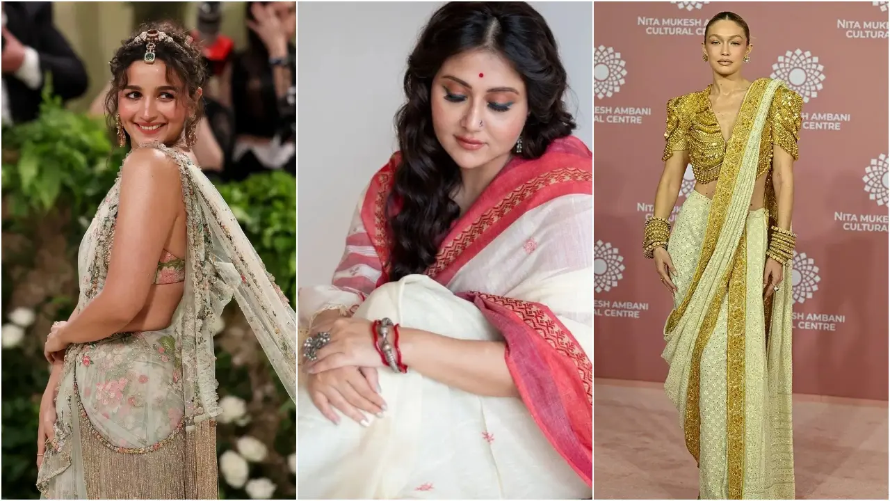শাড়িতে আলিয়া-স্বস্তিকা-জয়া ‘টু’ জিজি হাদিদ