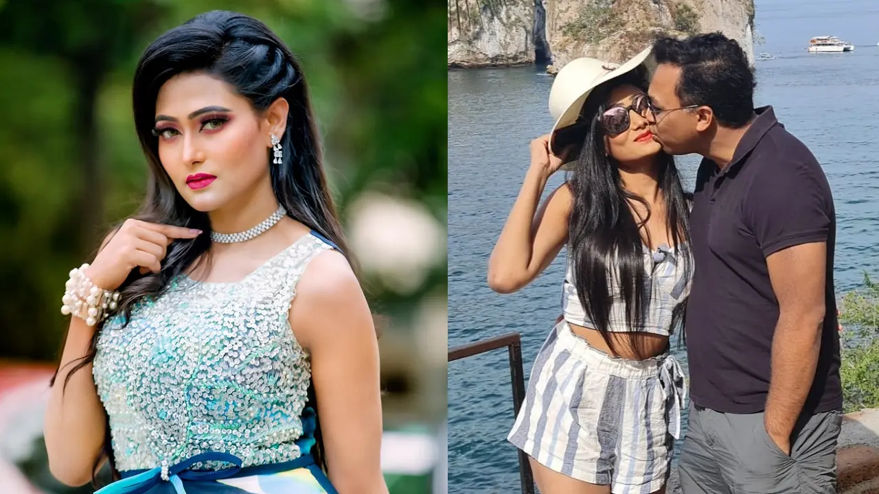 ১০ বছর আগে বাগদান, হবু স্বামীকে প্রকাশ্যে আনলেন অধরা