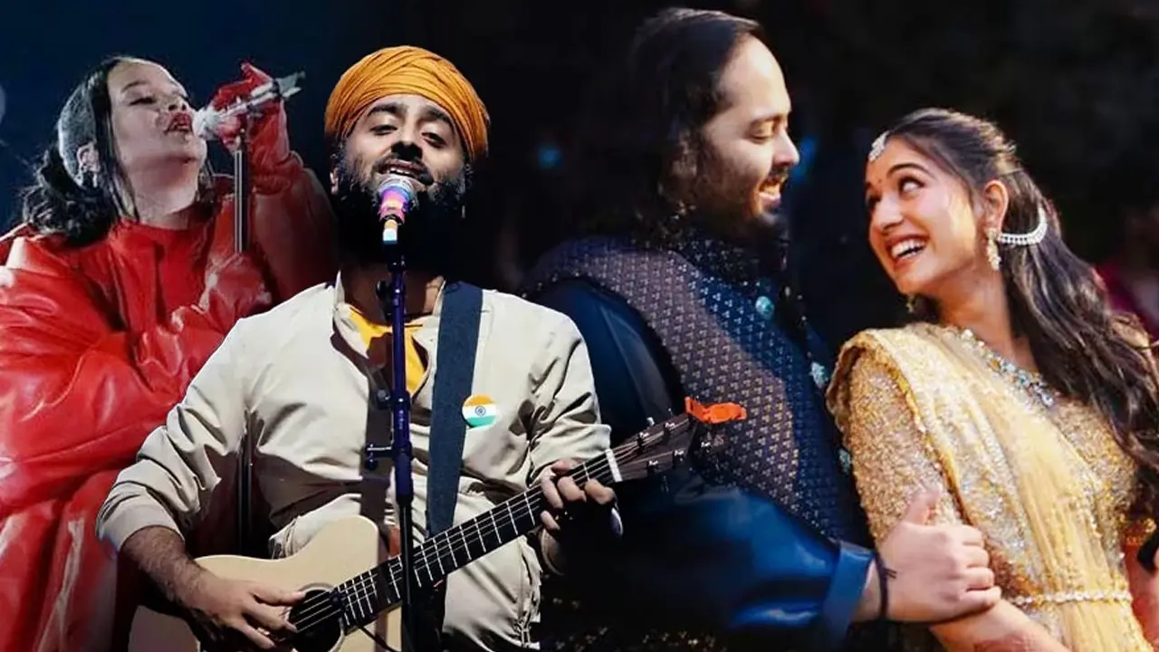 আম্বানির ছেলের বিয়েতে গাইবেন পপস্টার রিহানা ও অরিজিৎ