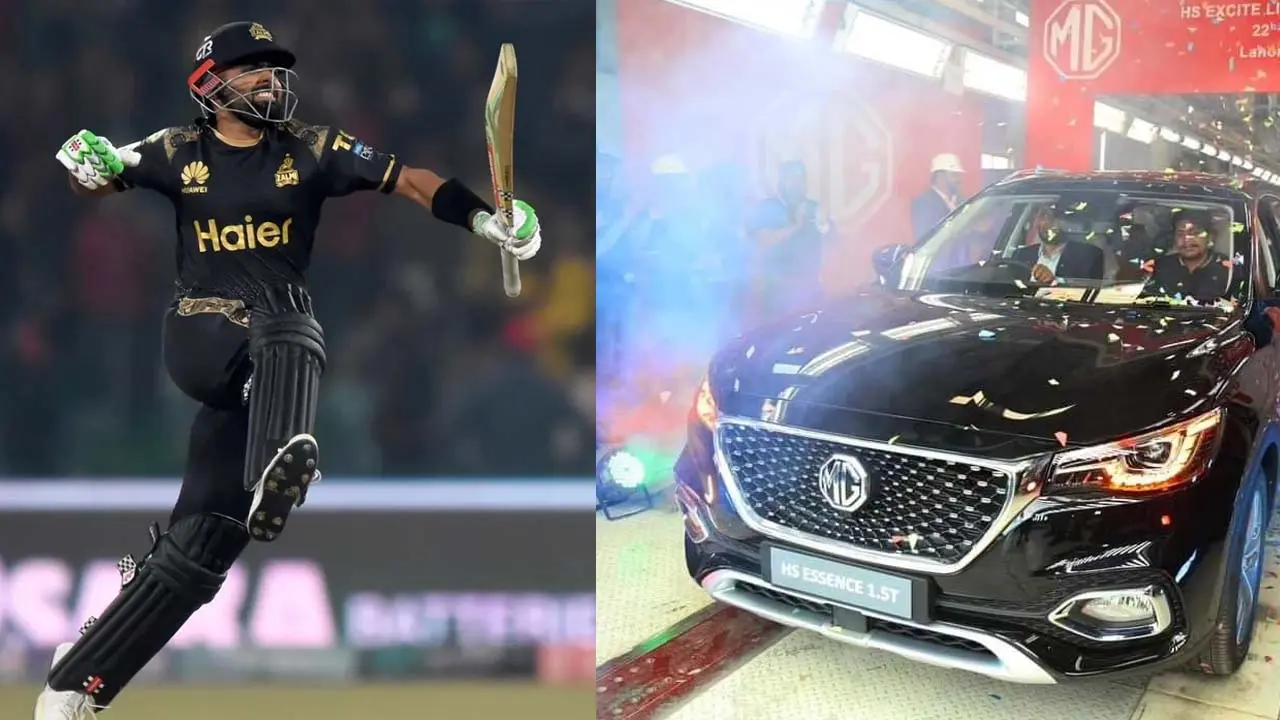 এক সেঞ্চুরিতে প্রায় কোটি রুপির গাড়ি উপহার পেলেন বাবর