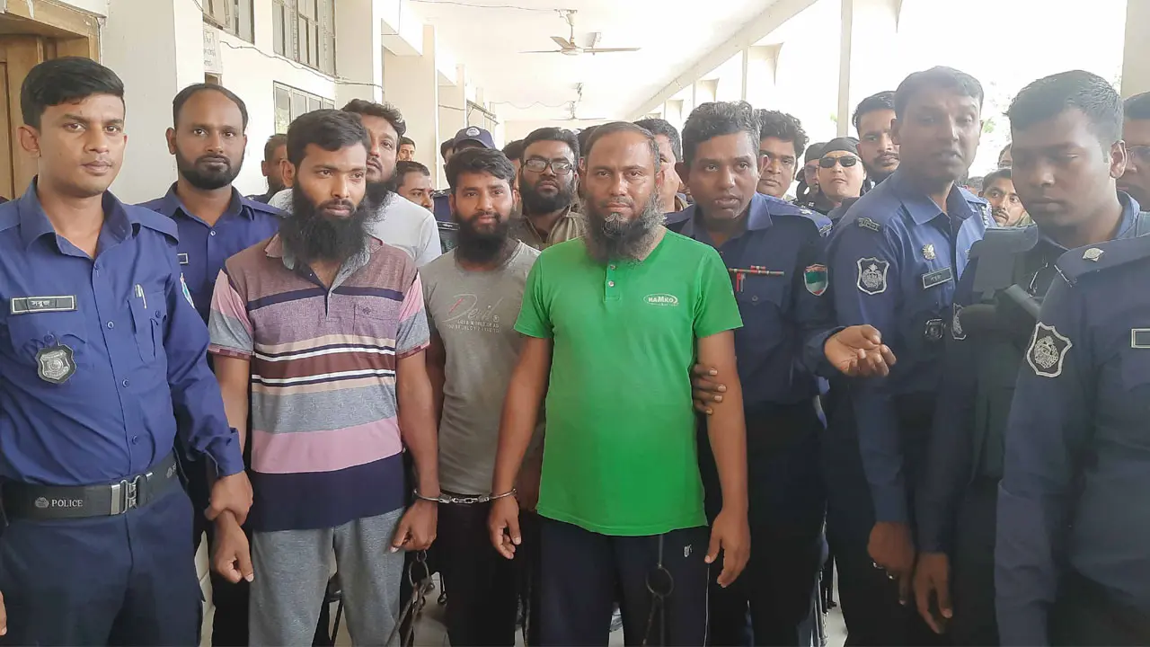 বাগেরহাটে জেএমবির ৫ সদস্যের কারাদণ্ড