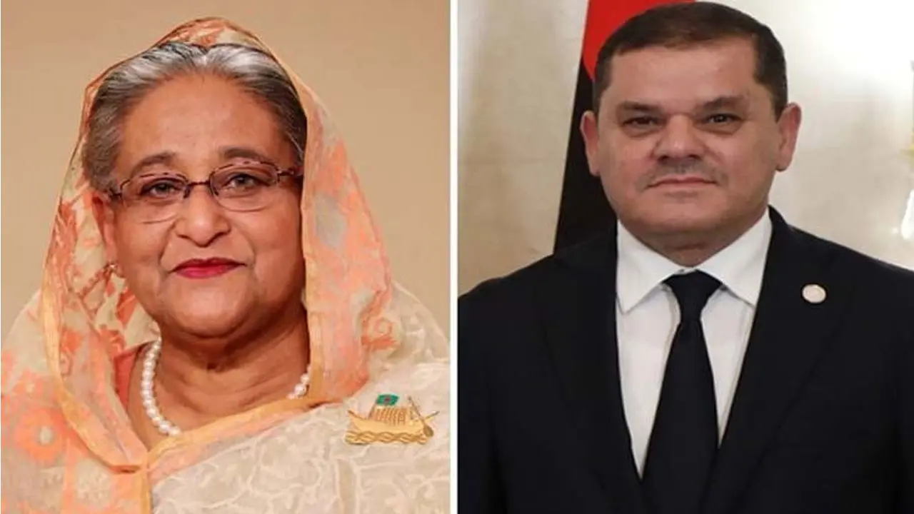 শেখ হাসিনাকে লিবিয়ার প্রধানমন্ত্রীর অভিনন্দন