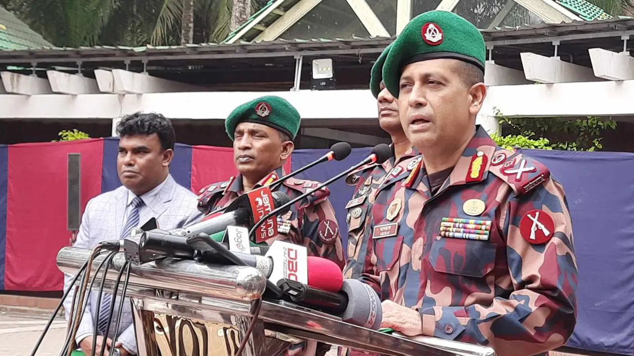 সীমান্ত পরিস্থিতি বিজিবির নিয়ন্ত্রণে আছে : মহাপরিচালক
