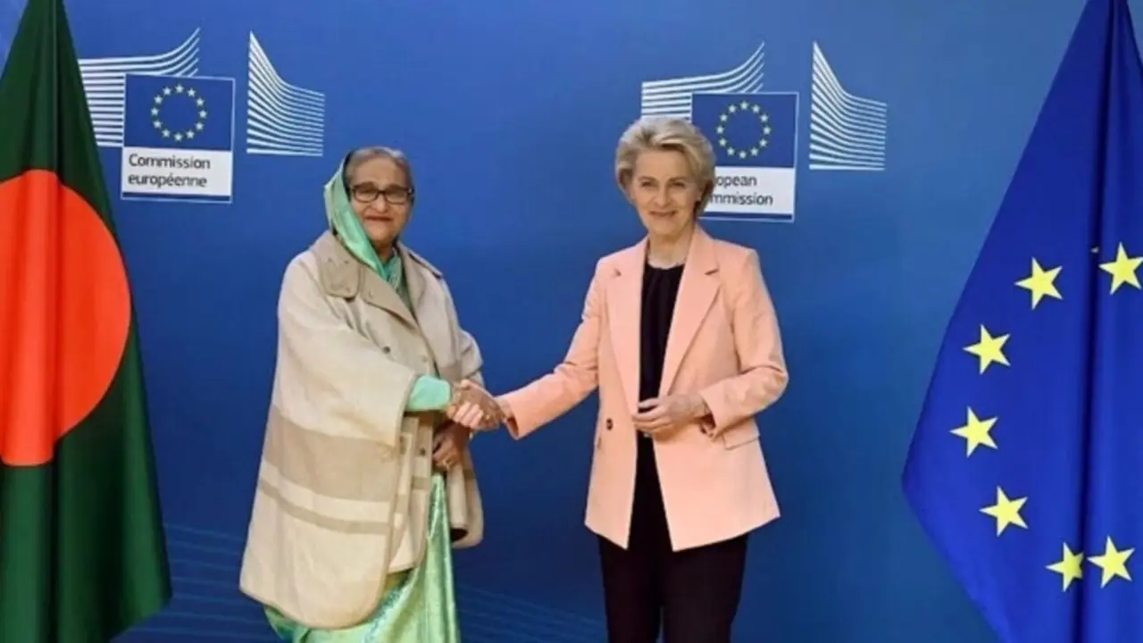 প্রধানমন্ত্রীকে ইউরোপীয় কমিশনের প্রেসিডেন্টের অভিনন্দন 