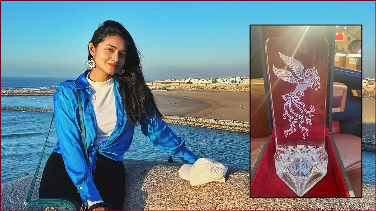 ইরানে পুরস্কার জিতলেন তাসনিয়া ফারিণ