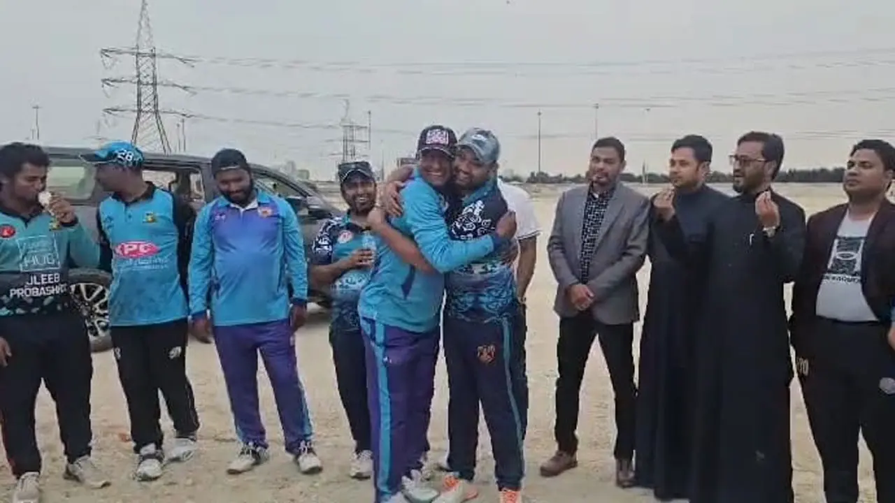 কুয়েতে বাংলাদেশ ক্রিকেট অ্যাসোসিয়েশনের নতুন গ্রাউন্ড উদ্বোধন