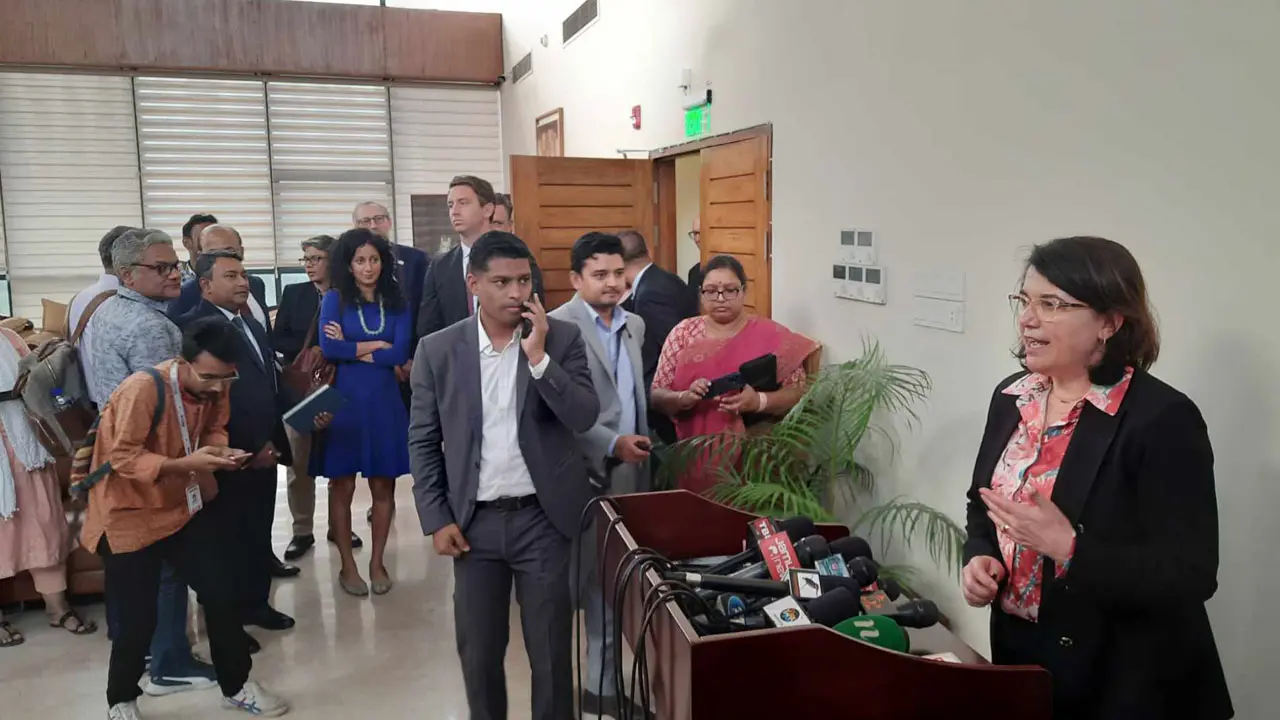 সম্পর্ক এগিয়ে নিতে মার্কিন প্রতিনিধিদলের ঢাকা সফর : এইলিন লুবাখার