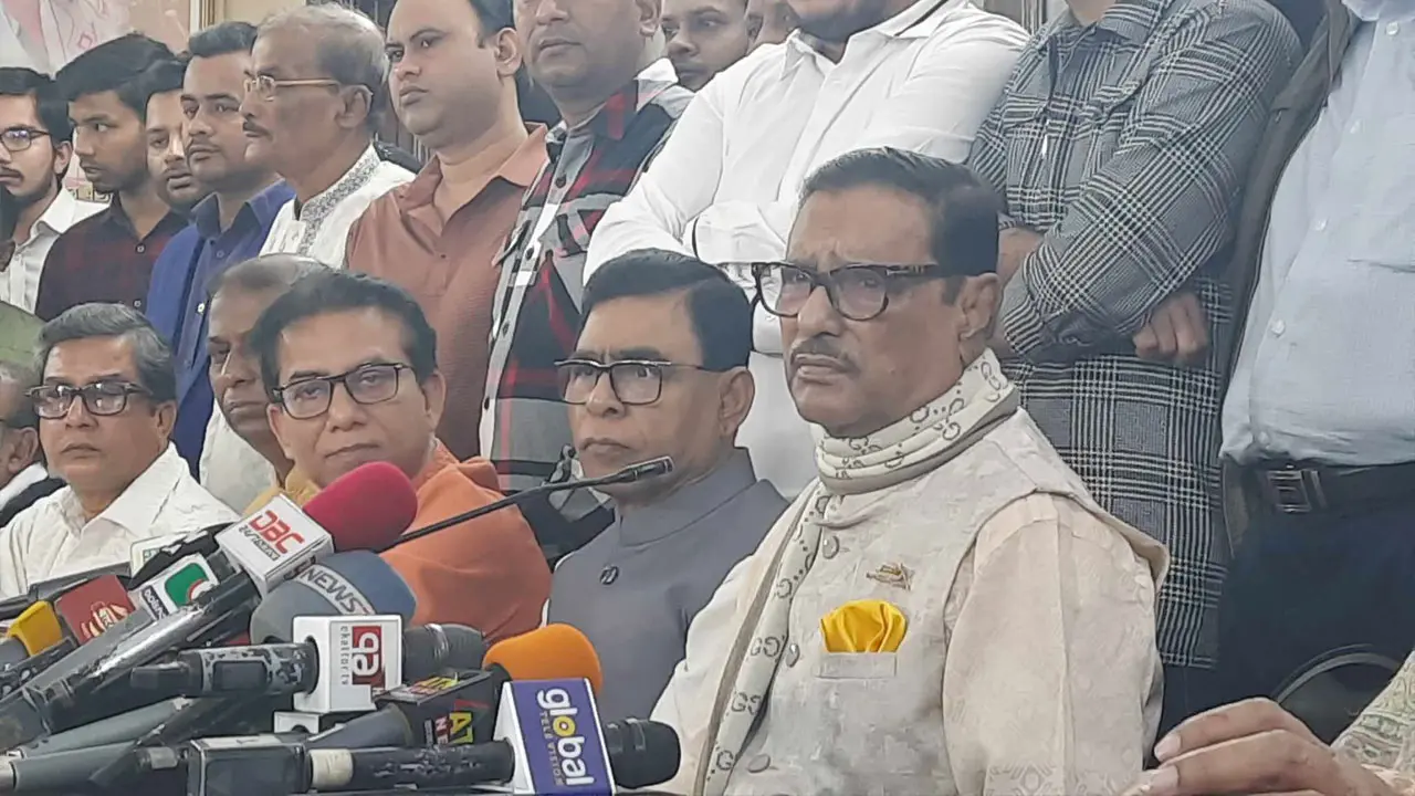 অগ্নিসন্ত্রাসের শাস্তি এড়াতে পারে না বিএনপি : কাদের