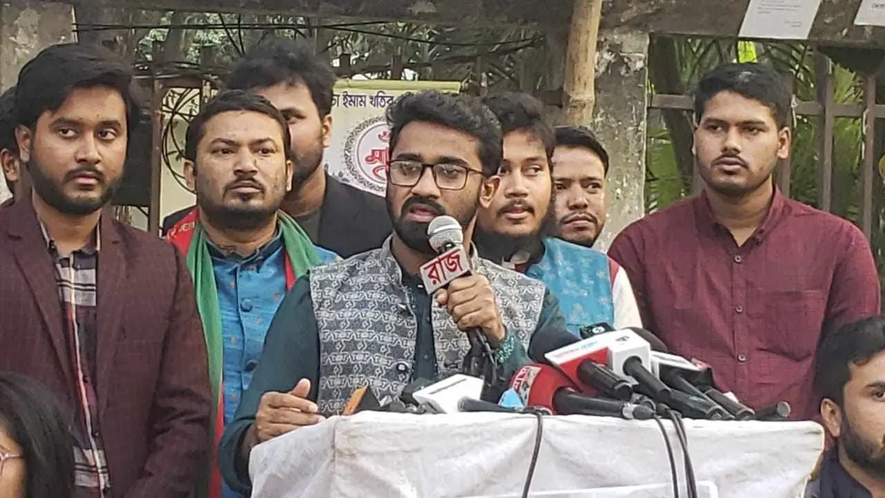 ডামি আন্দোলন করে সরকারের পতন ঘটানো যাবে না : রাশেদ খাঁন 