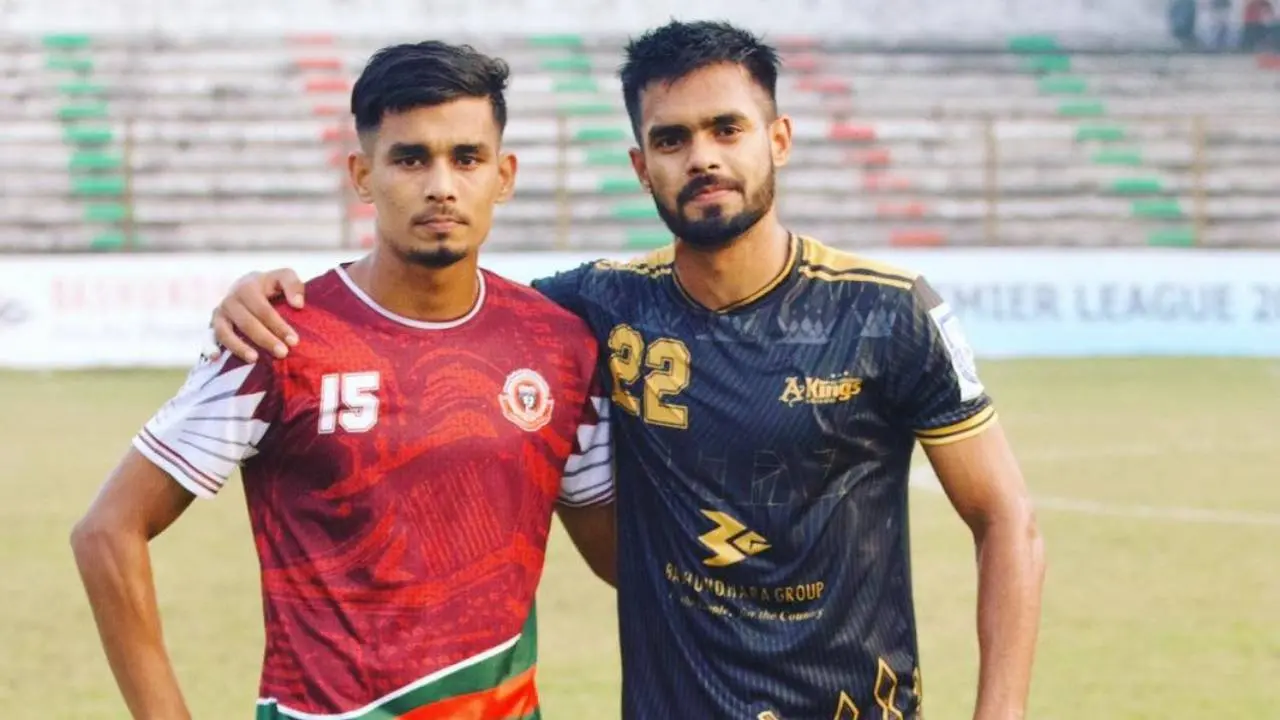 দীর্ঘদিন পর জাতীয় ফুটবল দলে সহোদর