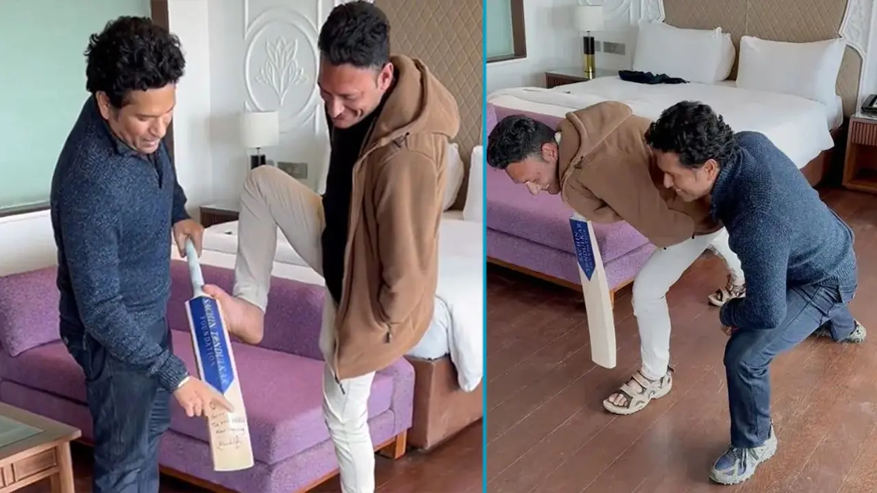 কাশ্মীরের সেই ‘বিস্ময় ক্রিকেটারের’ সঙ্গে শচীনের সাক্ষাৎ