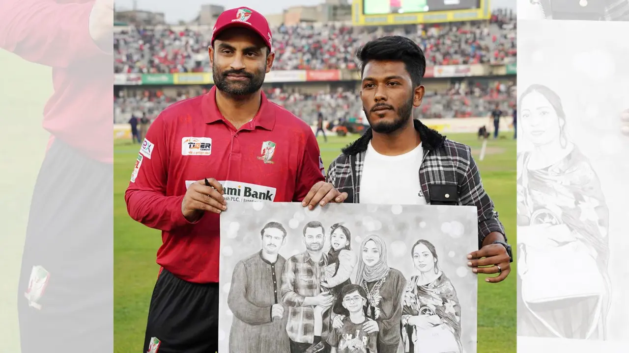 ভক্তের উপহারও পেলেন ম্যাচসেরা তামিম