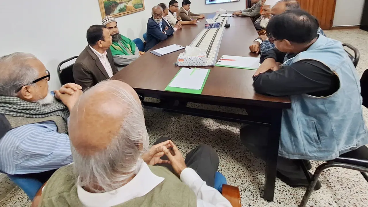 বিএনপির সঙ্গে ১২ দলীয় জোটের বৈঠক