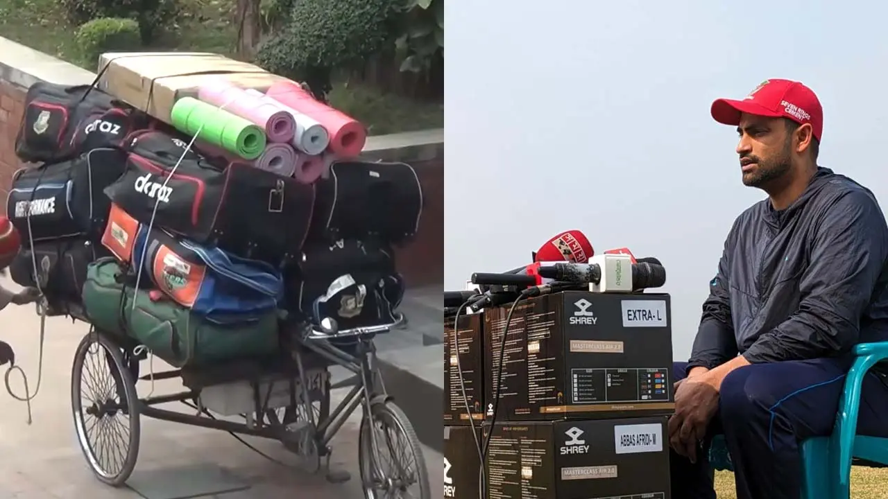 ভ্যানে কিটব্যাগ, পোডিয়ামের জায়গায় কার্টন : জোড়াতালির বিপিএল!