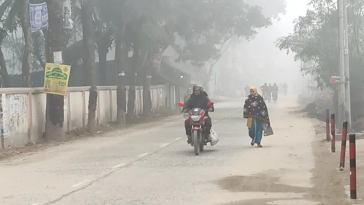 আবারও শৈত্যপ্রবাহের কবলে দিনাজপুর