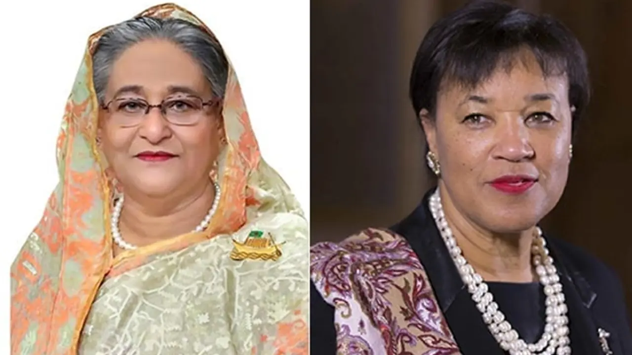 শেখ হাসিনাকে কমনওয়েলথ মহাসচিবের অভিনন্দন 