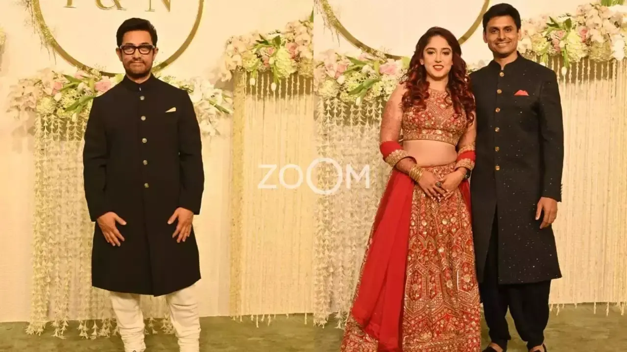 আমির খানের মেয়ের রিসেপশনে তারার মেলা, ২৫০০ অতিথি