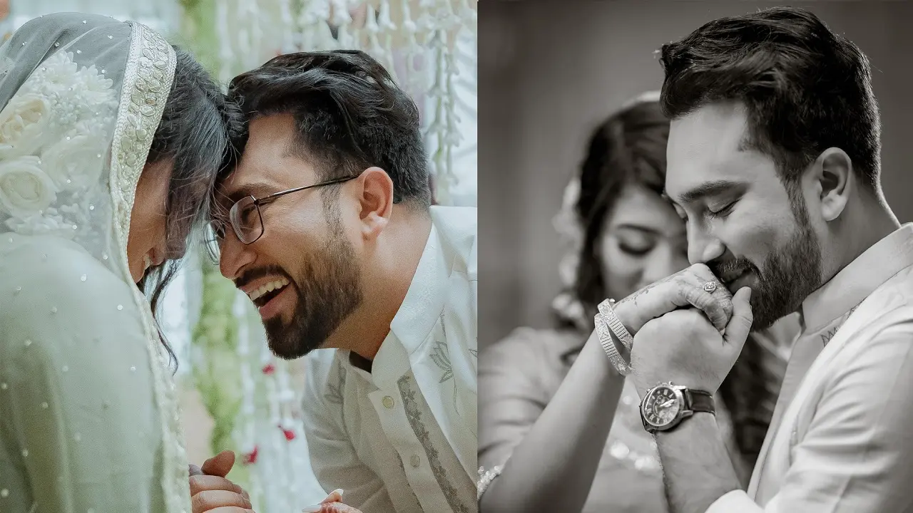 দেড় বছরের প্রেমের পর নির্জনাকে বিয়ে জোভানের