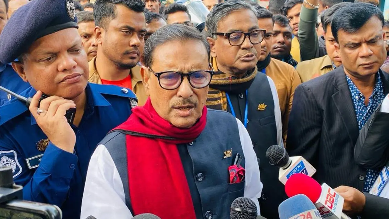 ভোট বর্জনকারীদের ভোটাররা বর্জন করেছে : ওবায়দুল কাদের