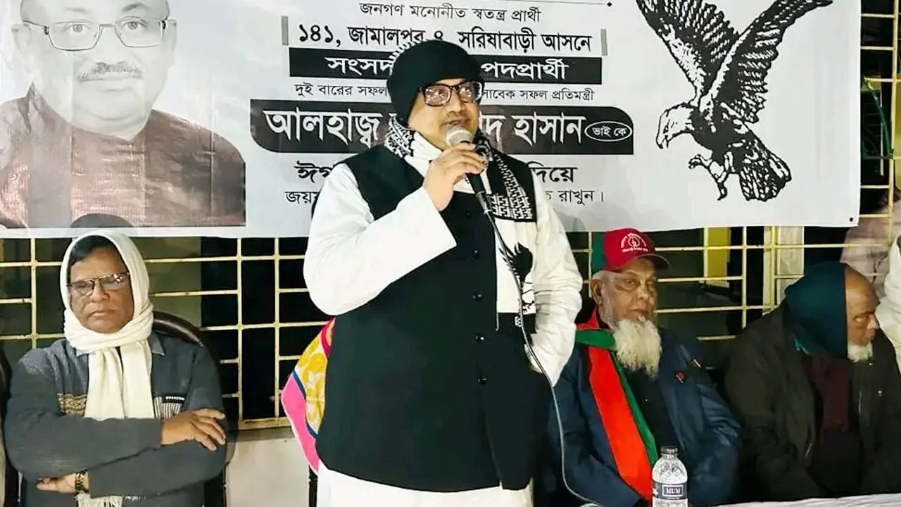 ঈগলের প্রার্থী ডা. মুরাদ বললেন ‘নৌকার বিজয় নিয়ে ঘরে ফিরব’