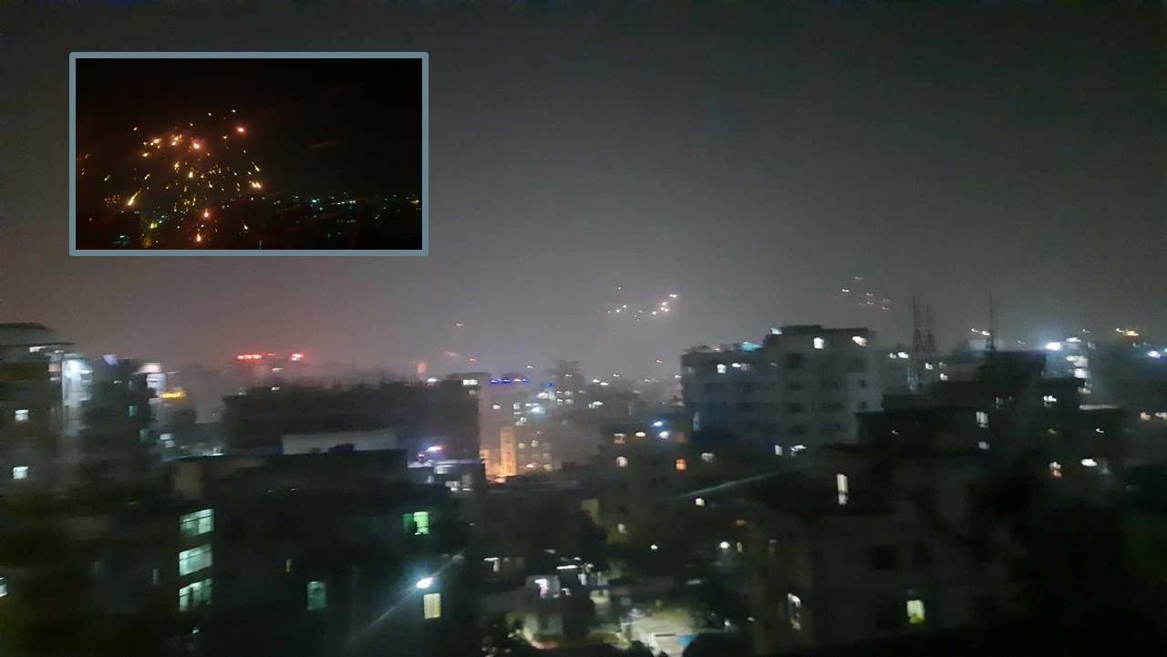 থার্টি ফার্স্ট নাইট উদযাপন করছে নগরবাসী