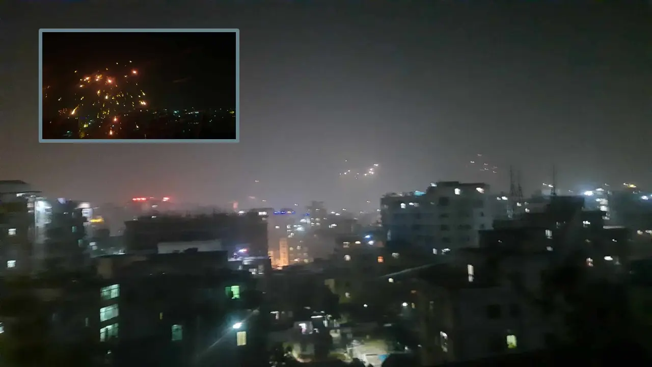 থার্টি ফার্স্ট নাইট উদযাপন করছে নগরবাসী