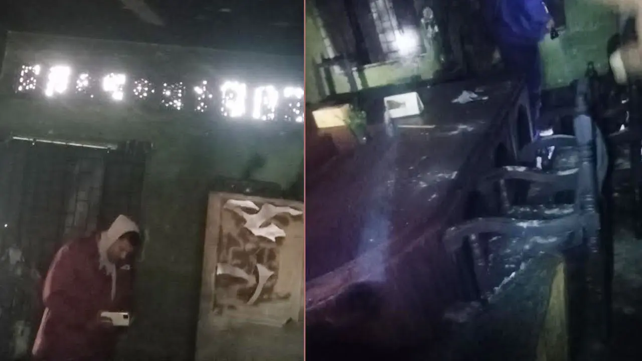 রাজশাহীতে দুই ভোটকেন্দ্রে আগুন