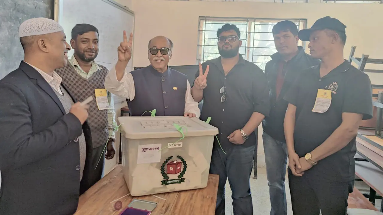 পঞ্চমবারের মতো বিজয়ী হলেন নূরুল মজিদ মাহমুদ হুমায়ুন