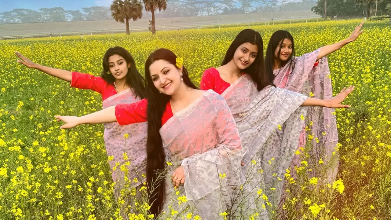 বোনদের আবদার মেটালেন পরীমণি, দেড় ঘণ্টায় সব আয়োজন