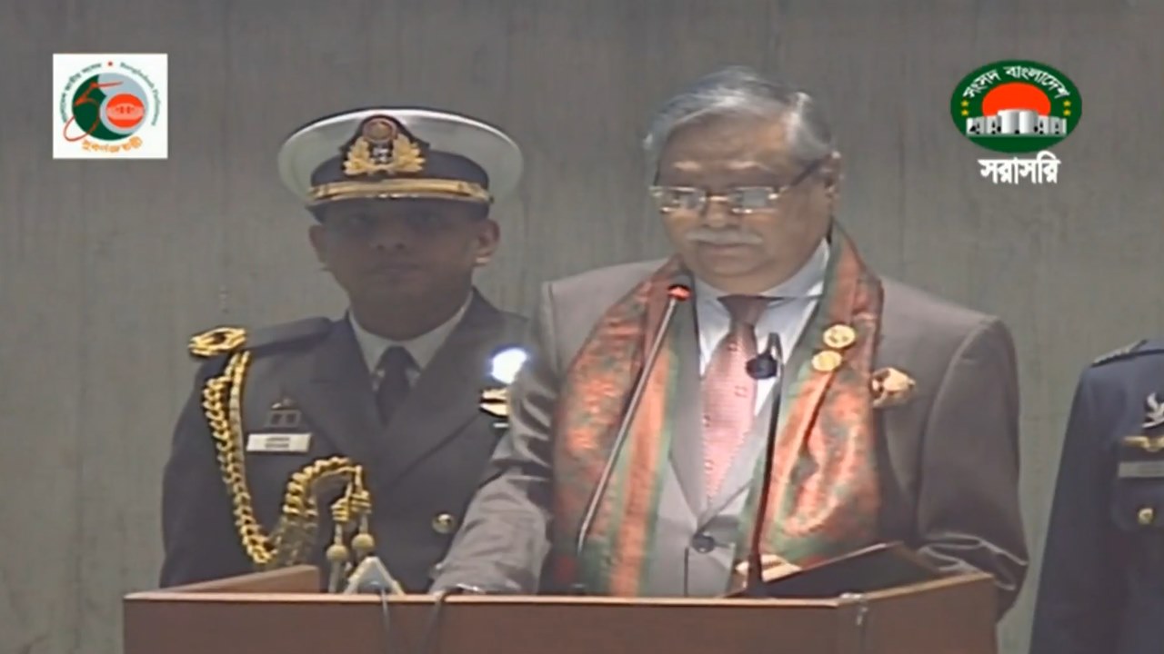 নাগরিকদের কল্যাণে সংসদ কার্যকর ভূমিকা রাখবে : রাষ্ট্রপতি