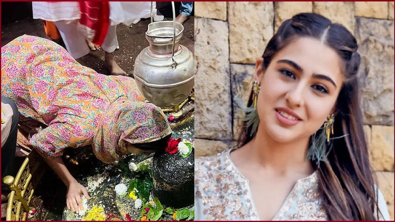 মন্দিরে পূজা দিয়ে তোপের মুখে সারা