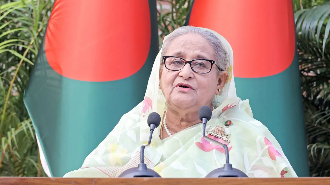 মানুষ স্বতঃস্ফূর্তভাবে ভোট দিয়েছে, এই বিজয় জনগণের : শেখ হাসিনা