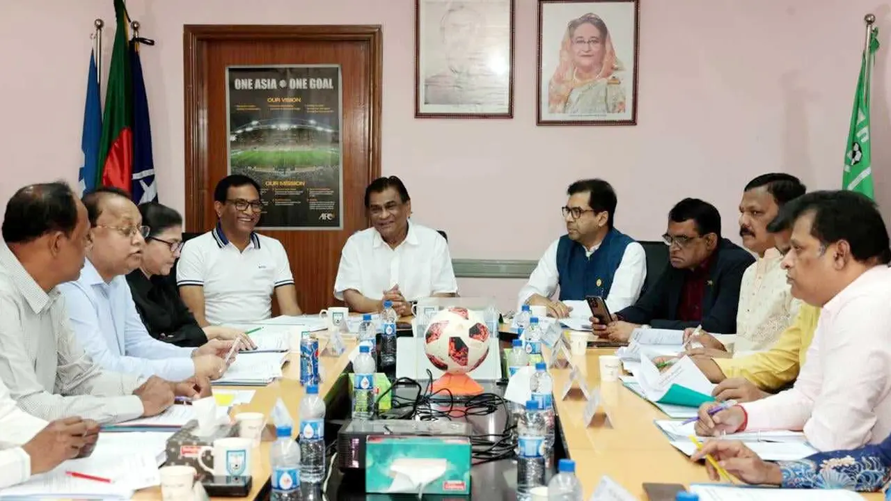 নির্বাচন নিয়ে বাফুফের সভা শনিবার