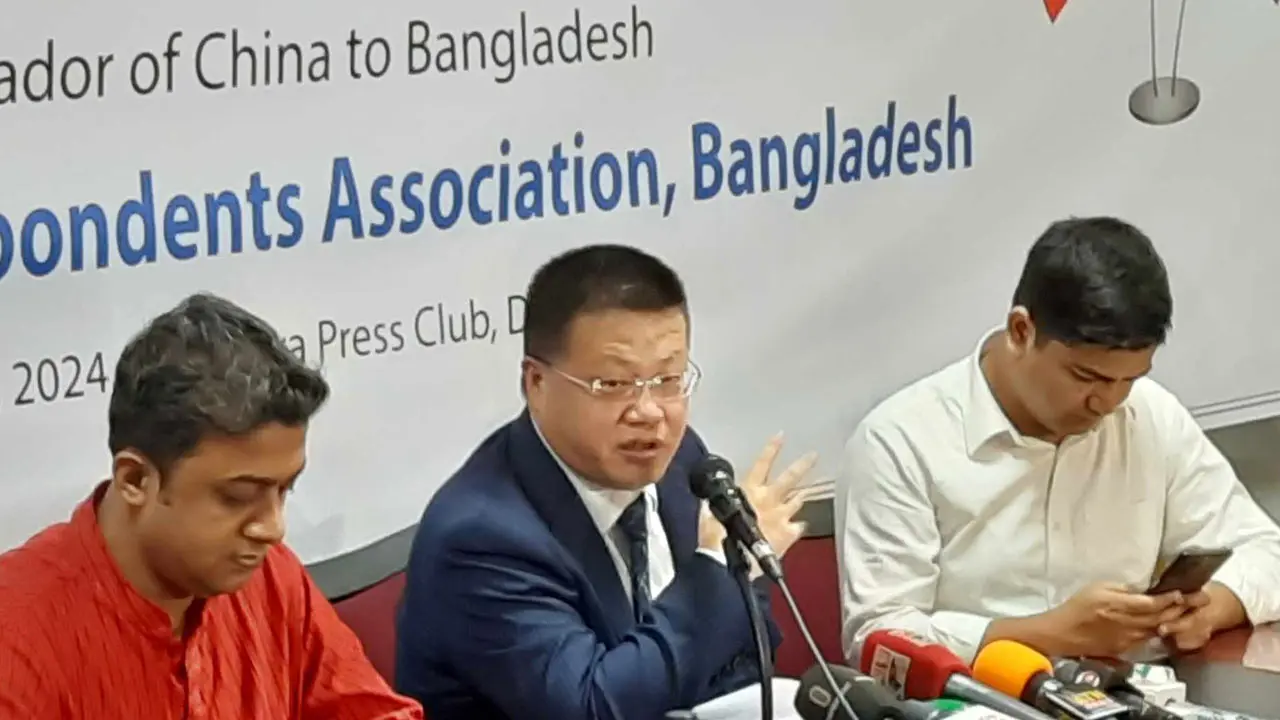 তিস্তায় বাংলাদেশের সিদ্ধান্তে সম্মান জানাবে চীন : রাষ্ট্রদূত