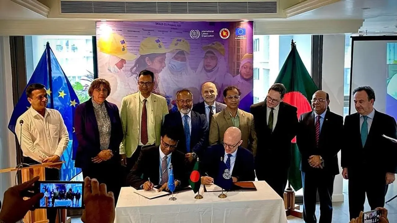 বাংলাদেশ-ইইউর ৩ মিলিয়ন ইউরোর ঋণ সহায়তা চুক্তি স্বাক্ষর