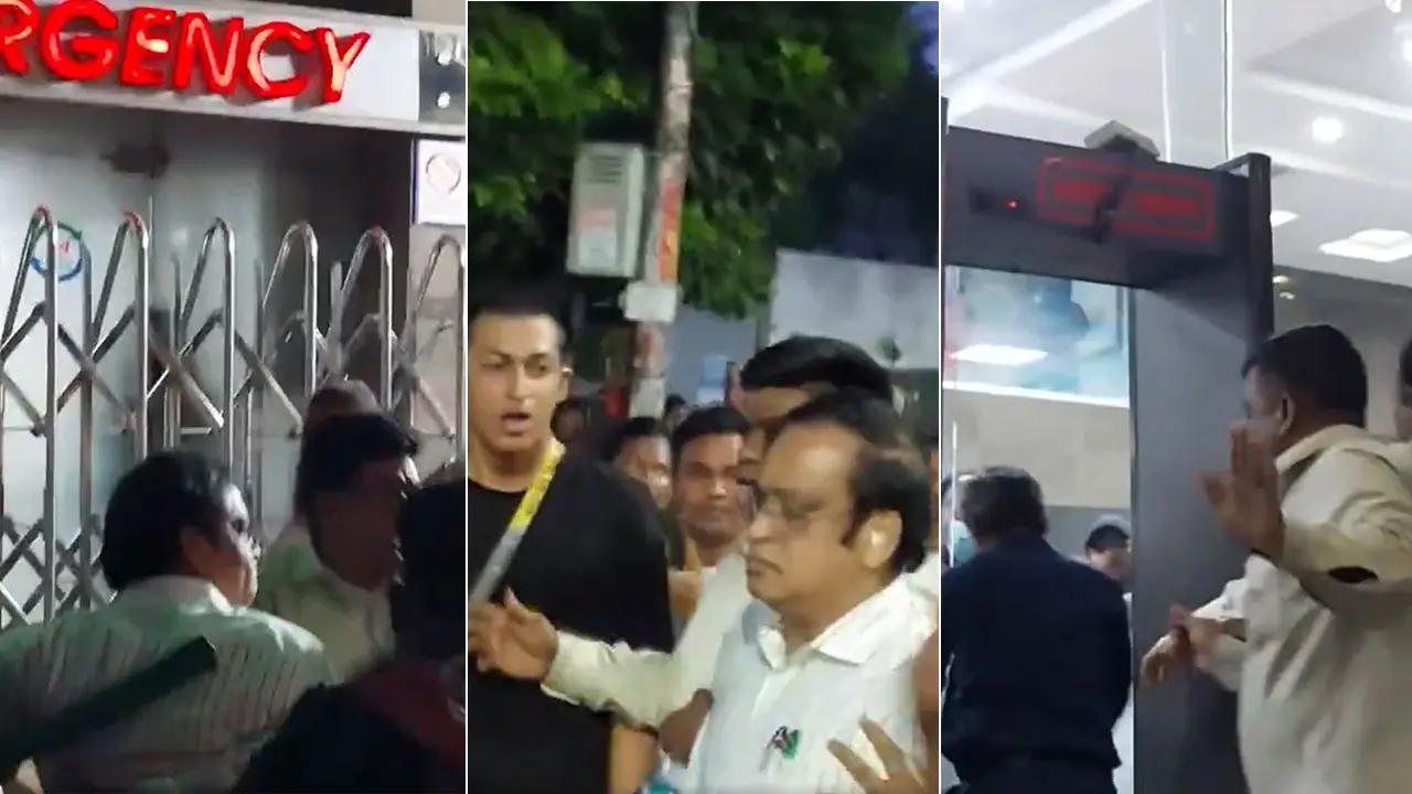 আন্দোলনকারীদের তোপের মুখে হাজী সেলিম, আশ্রয় নিলেন হাসপাতালে