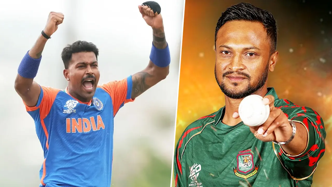বিশ্বকাপ জিতেই সেরা অলরাউন্ডার হার্দিক, এগোলেন সাকিব