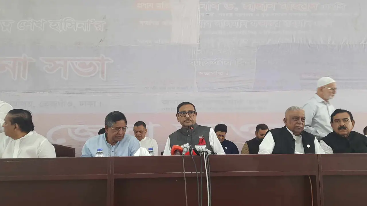 ওয়ার্ডে ওয়ার্ডে প্রতিরোধ গড়ে তোলার নির্দেশ ওবায়দুল কাদেরের 