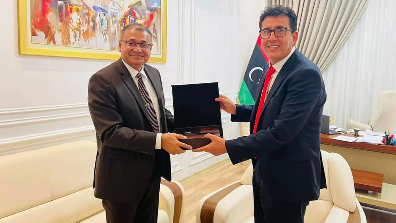 বাংলাদেশের রাষ্ট্রদূতের সঙ্গে লিবিয়ার প্রটোকল প্রধানের সাক্ষাৎ