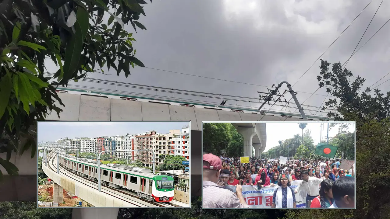 বেড়েছে যাত্রীর চাপ, বন্ধ রাখতে হচ্ছে মেট্রোর গেট