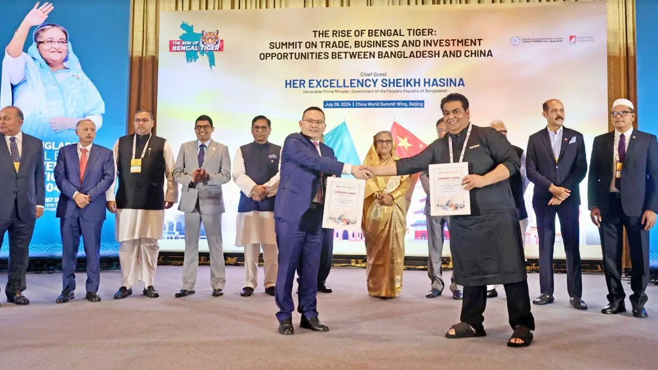 প্রধানমন্ত্রীর চীন সফর : হুয়াওয়ের সঙ্গে নগদের চুক্তি