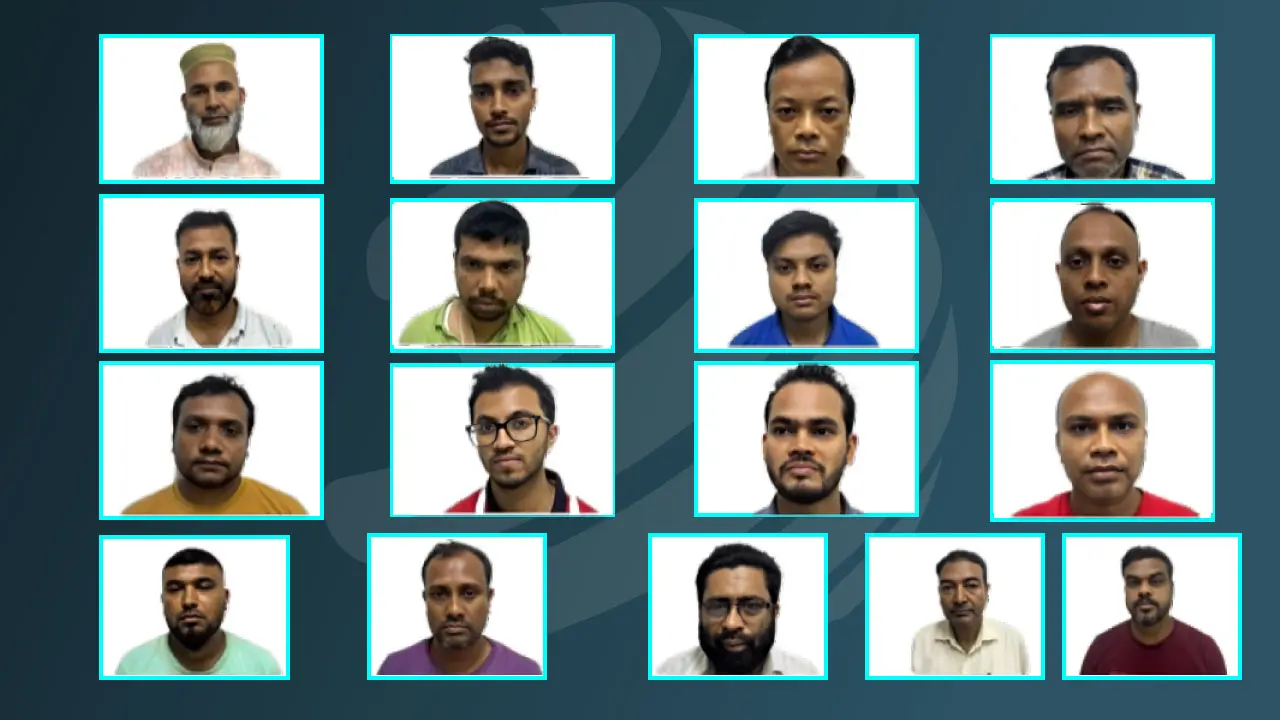 প্রশ্নফাঁসের ঘটনায় গ্রেপ্তার হলেন যে ১৭ জন