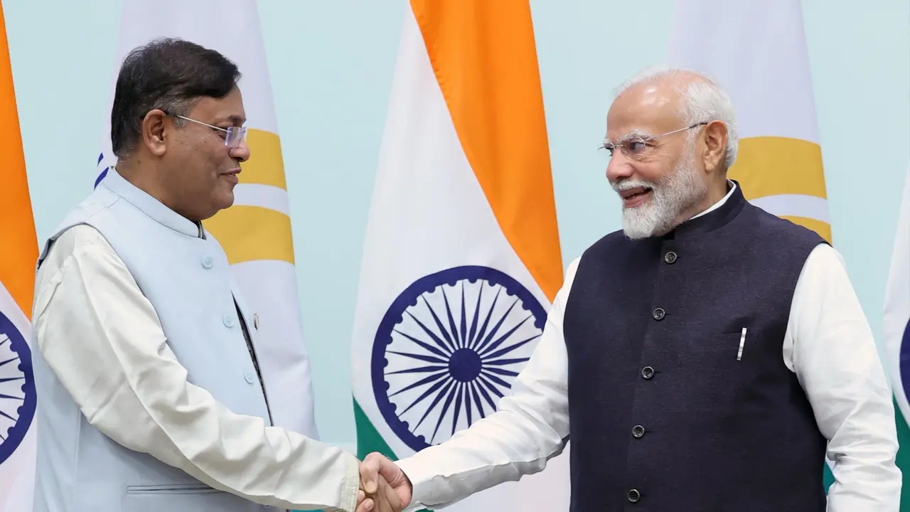 নরেন্দ্র মোদির সাক্ষাৎ পেলেন হাছান মাহমুদ
