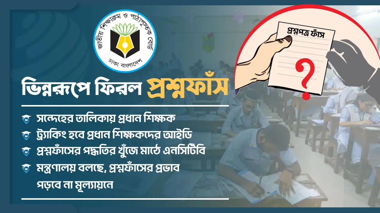 নতুন কারিকুলামেও প্রশ্নফাঁস, উৎকণ্ঠায় অভিভাবকরা